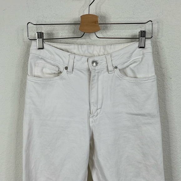Zadig and Voltaire Pistol Blanc Flare White Jeans - Picture 3 of 13